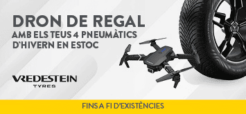 Te regalamos un dron por la compra de 4 neumáticos Vredestein de invierno