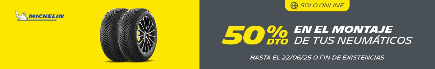 50% dto en el montaje de tus neumáticos Michelin Rodi Andorra