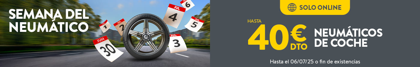 Semana del neumáticos en Rodi Andorra, llévate hasta 40€ de descuento