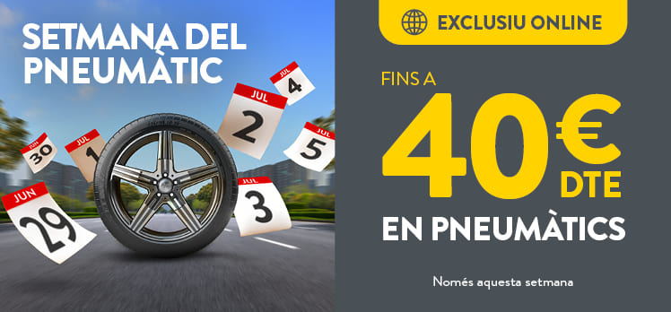 Setmana del pneumàtic a Rodi Andorra, emporta't fins a 40€ de descompte